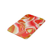 Tapis De Bain Love and Gold Abstrait 3D Rainbowart (Angle)