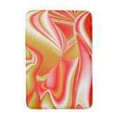Tapis De Bain Love and Gold Abstrait 3D Rainbowart (Devant (Vertical))