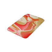 Tapis De Bain Love and Gold Abstrait 3D Rainbowart (Angle)