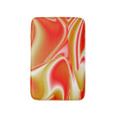 Tapis De Bain Love and Gold Abstrait 3D Rainbowart (Devant (Vertical))