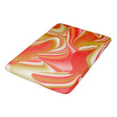 Tapis De Bain Love and Gold Abstrait 3D Rainbowart (Angle)