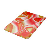 Tapis De Bain Love and Gold Abstrait 3D Rainbowart (Angle)