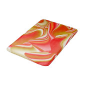 Tapis De Bain Love and Gold Abstrait 3D Rainbowart (Angle)