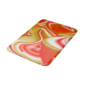 Tapis De Bain Love and Gold Abstrait 3D Rainbowart (Angle)