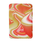 Tapis De Bain Love and Gold Abstrait 3D Rainbowart (Devant (Vertical))