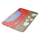 Tapis de bain Love Isle (Angle)