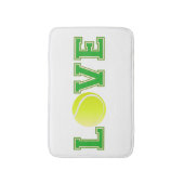 Tapis De Bain Love Tennis (Devant (Vertical))
