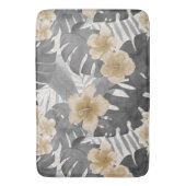 Tapis De Bain Luana Aquarelle Tropical Neutral Floral (devant Vertical)