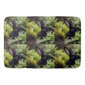 Tapis De Bain Lucifer le lapin noir : un ensemble sombre de méfa (Devant)
