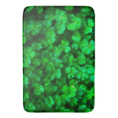 Tapis De Bain Lucky Celtic Irish Green Shamrocks (devant Vertical)