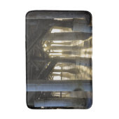 Tapis De Bain Lumière dorée à travers (Devant (Vertical))