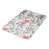 Tapis De Bain Lumière florale Whimsical et belle (Angle)