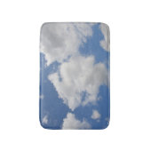 Tapis de bain lunatique de nuage (Devant (Vertical))