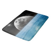 Tapis De Bain Lune au-dessus de l'océan (Angle)