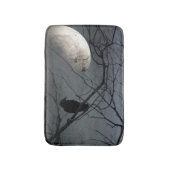 Tapis De Bain Lune Céleste Et Corbeau (Devant (Vertical))