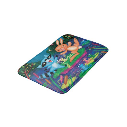 Tapis De Bain Lune d'automne (Angle)