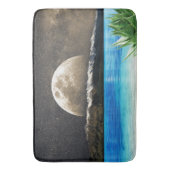 Tapis De Bain Lune Et Plage (devant Vertical)