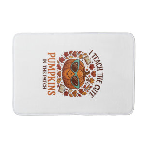 Tapis De Bain Lunettes de soleil Halloween Patch Citrouilles Mig