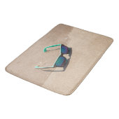 Tapis De Bain Lunettes de soleil sur la plage (Angle)