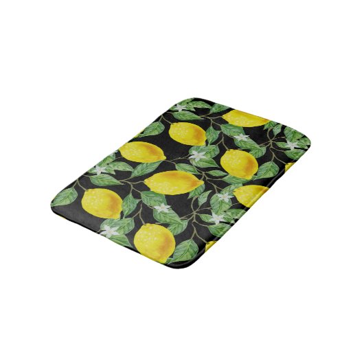 Tapis De Bain Lush citron (Angle)