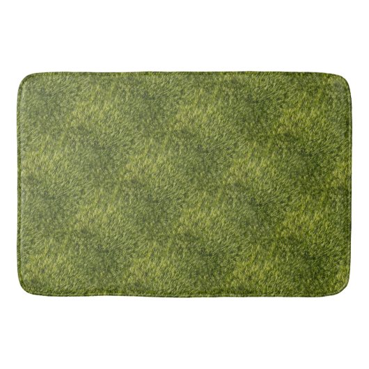 Tapis De Bain Lush Green Moss (Devant)