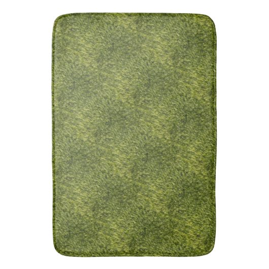 Tapis De Bain Lush Green Moss (devant Vertical)