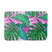 Lush Tropical Island Folift Mat de bain