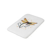 Tapis De Bain Lustres de Noël Libellule (Angle)