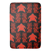 Tapis De Bain lutteur de sumo (devant Vertical)