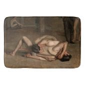 Tapis De Bain Lutteurs (par Thomas Eakins) (Devant)