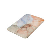 Tapis De Bain Luxe Abstrait : Art de l'encre d'alcool (Angle)