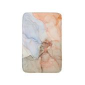 Tapis De Bain Luxe Abstrait : Art de l'encre d'alcool (Devant (Vertical))