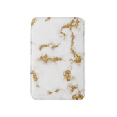 Tapis De Bain Luxe royal élégant Marble Gold (Devant (Vertical))