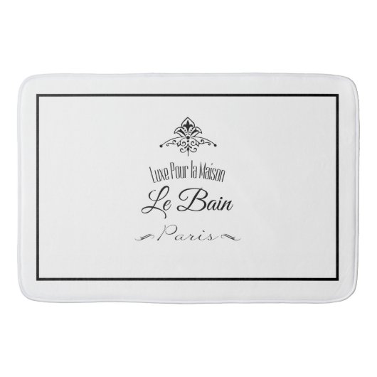Tapis De Bain Luxe versez le tapis de salle de bains de Maison (Devant)