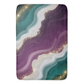 Tapis De Bain Luxury Gold Glitter Marble Pattern (devant Vertical)