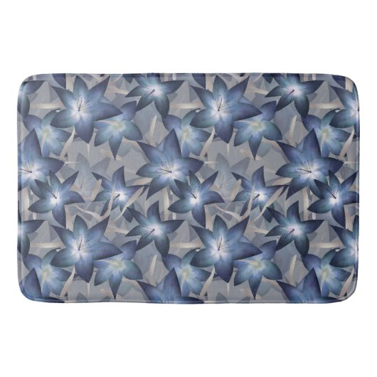 Tapis De Bain Lys bleus (Devant)