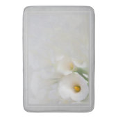 Tapis De Bain Lys Calla blanche avec feuillage (devant Vertical)