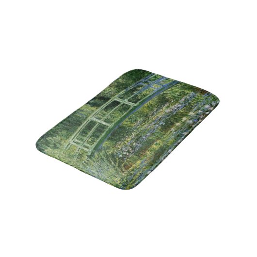 Tapis De Bain Lys d'eau Claude Monet (Angle)