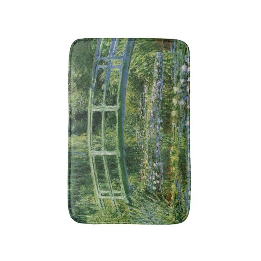 Tapis De Bain Lys d'eau Claude Monet (Devant (Vertical))