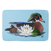 Tapis De Bain Lys d'eau de canard de bois (Devant)