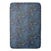 Tapis De Bain Lys d'eau Monet et réflexions d'un saule (devant Vertical)