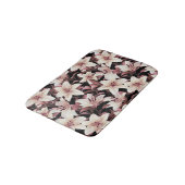 Tapis De Bain Lys sur noir (Angle)