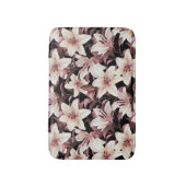 Tapis De Bain Lys sur noir (Devant (Vertical))
