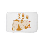 Tapis De Bain Ma bête intérieure fainéante citation de motivatio (Devant)