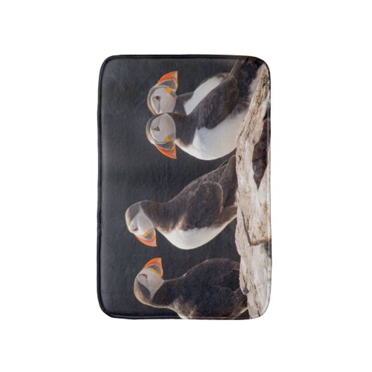 Tapis De Bain Macareux (Devant (Vertical))