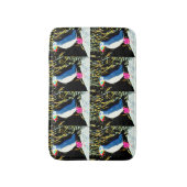Tapis De Bain macareux atlantiques sur l'algue (Devant (Vertical))