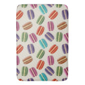 Tapis De Bain Macarons colorés mignons Motif avec Pois (devant Vertical)