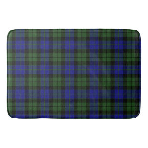 Tapis De Bain MacKay Green Scottish Clan Tartan Plaid