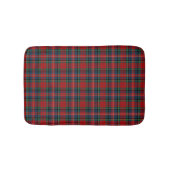 Tapis De Bain MacPherson Tartan écossais rouge et bleu (Devant)