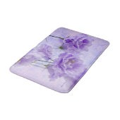 Tapis De Bain Macro Fleurs Campanella Violet (Angle)